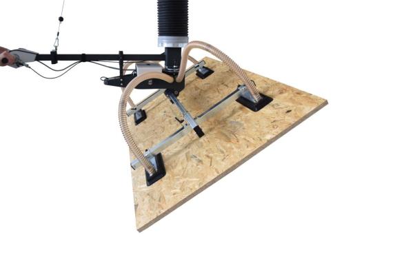 Schlauchheber FORCE-LIFT | 2 von AERO-LIFT mit vollelektrischer Schwenkeinheit