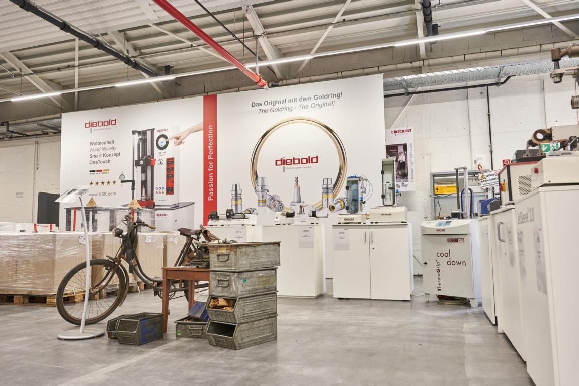 Historische Schrumpftechnik-Ausstellung von Diebold