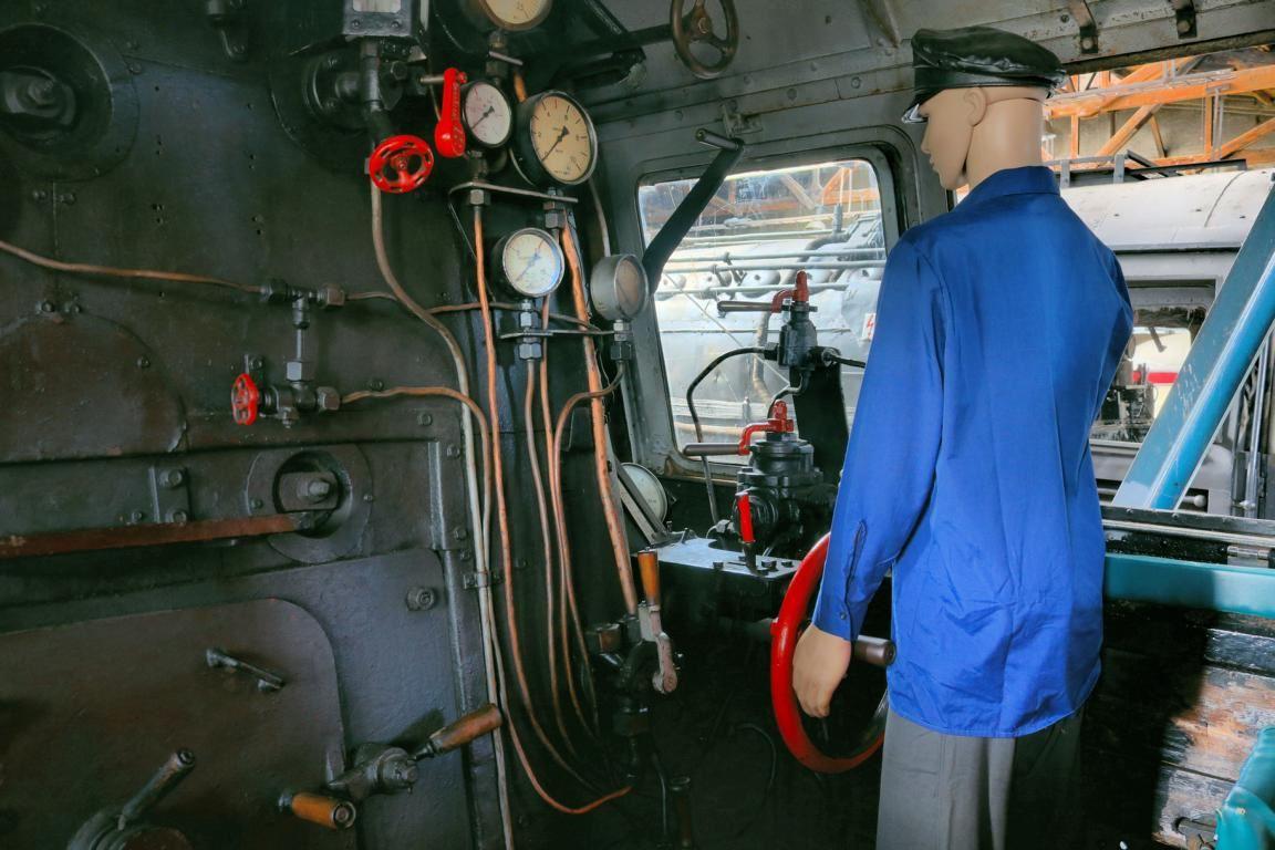 So manche Dampflok wurde später auf Dieselbetrieb umgestellt.